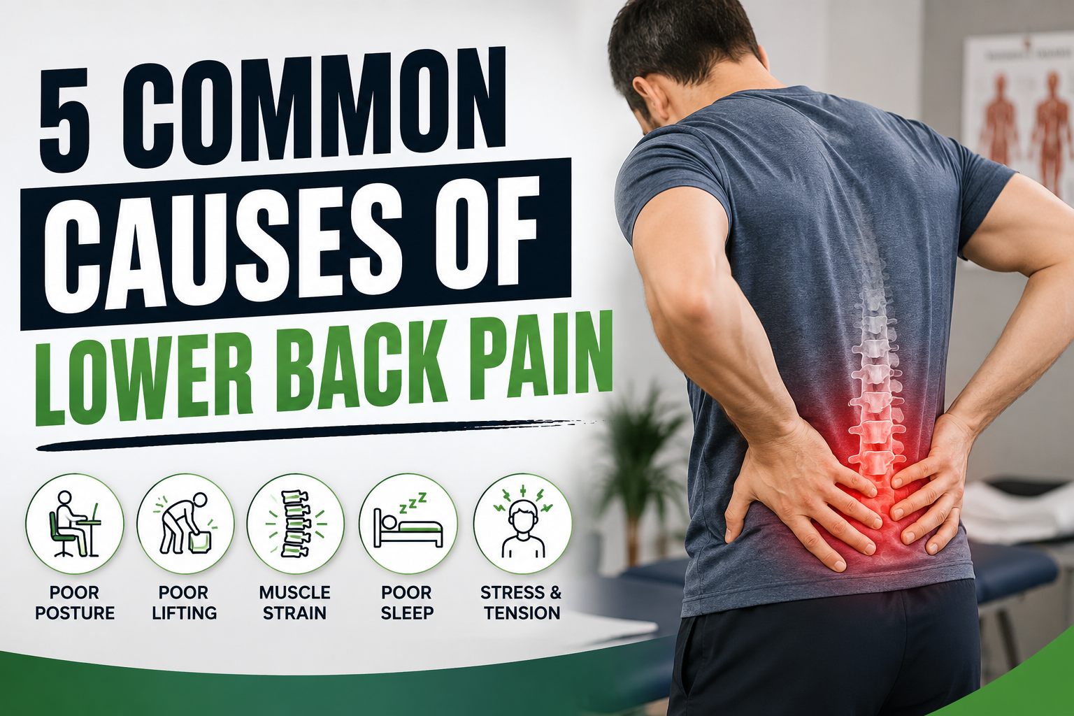 5 Common Causes of Lower Back Pain
