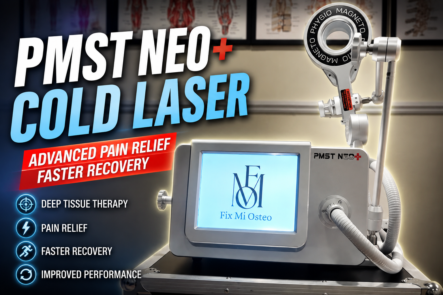 Top 5 Benefits of PMST Neo+ Cold Laser Therapy